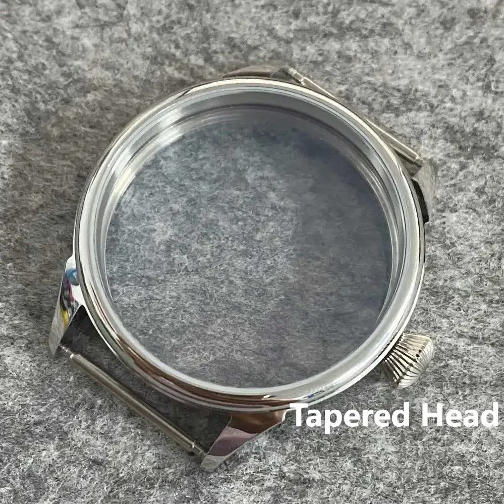 42MM Waterproof Stainless Polished Watch Case for ETA6497 Seagull ST36 Movement