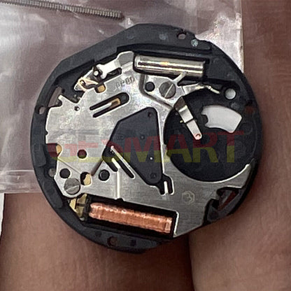 Hattori Epson TMI VX19 Quartz watch movement with date at 6, Japan made for precise timekeeping