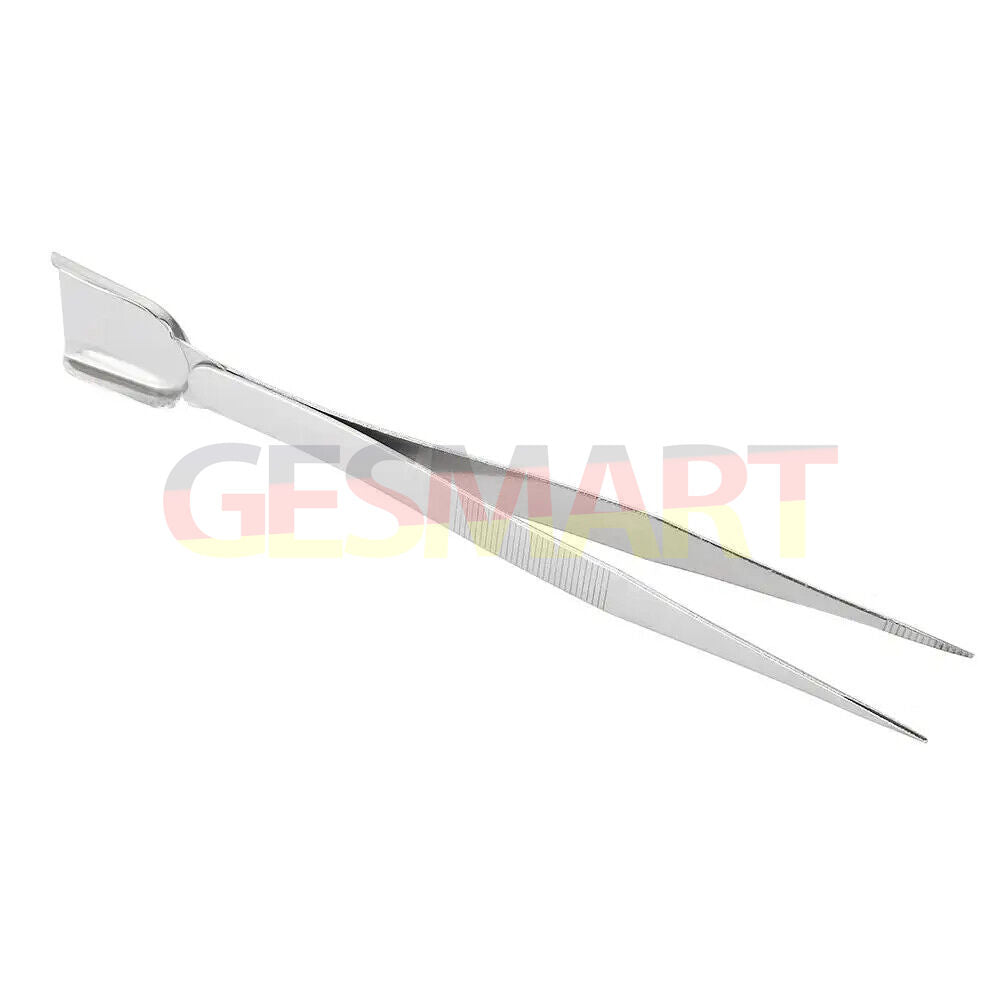 Jewelry Diamond Tweezers with scoop shovel for precise handling of stones and gems.
