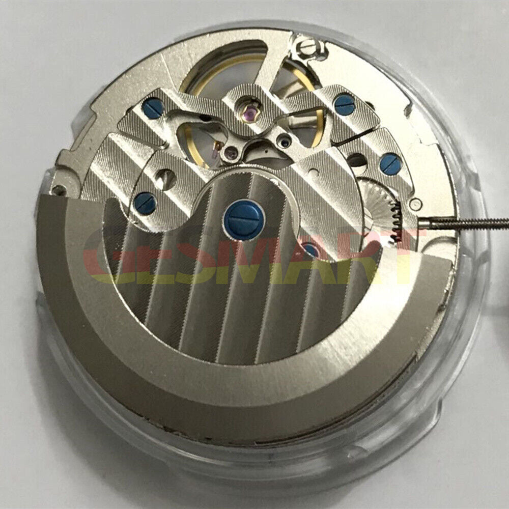 Mouvement mécanique automatique multifonctionnel à balancier nu de Shanghai à 6 hommes