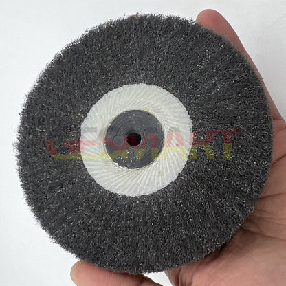 Bergeon 6085-E3 satin finishing wheel for precise metal polishing on watch components.