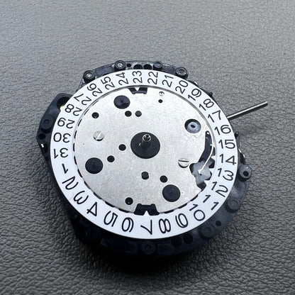 Epson VD57C watch movement displaying single calendar date at 3 o'clock position for Japan models