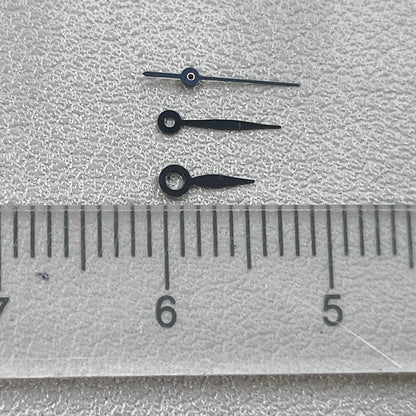 2 Sets/Pack Black Painted Watch Hands for Miyota 2035 2115 2105 2305 Movement