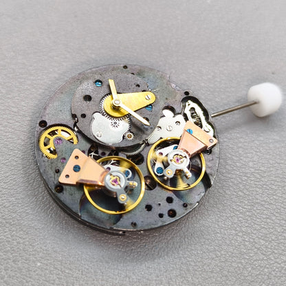 Shanghai Silver S-05A Automatic Mechanical Movement Black Rotor