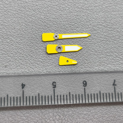 Yellow Painted C3 Luminous Enamel Watch Hands for Casioak GA2100 GAB2110 Watch