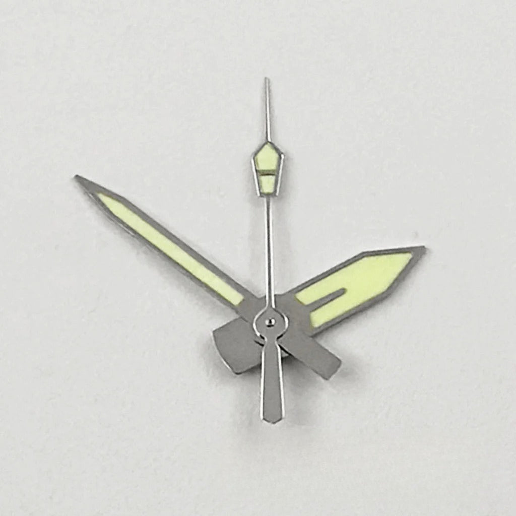 C3 Green Luminous Watch Hands Pointers for NH35 NH36 NH38 NH39 NH70 NH72