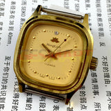 32mm HONGLIAN Manual Mechanical Watch Golden Nail Square Golden Case 17 Jews