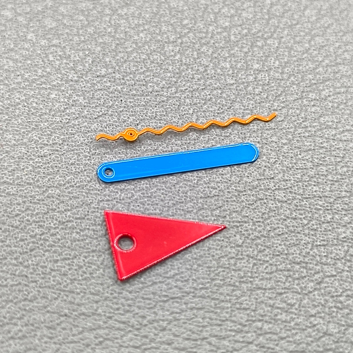2 Sets/Pack Red Triangle Irregular Fashion Watch Hands for Miyota 2035 Movement