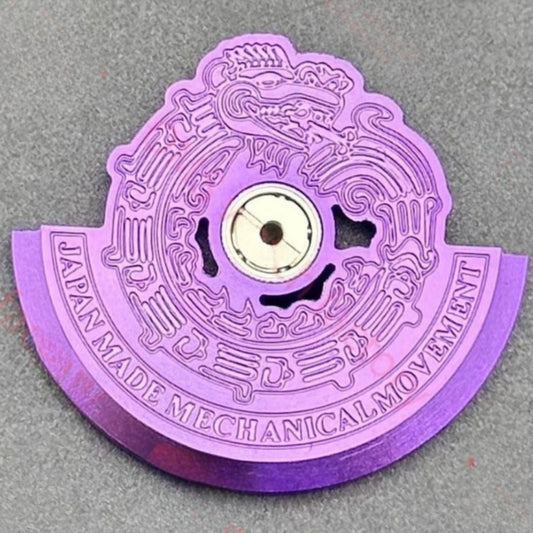 Modified Purple Snake King Rotor Oscillating Weight for NH35 NH36 Movement