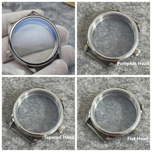 42MM Waterproof Stainless Polished Watch Case for ETA6497 Seagull ST36 Movement