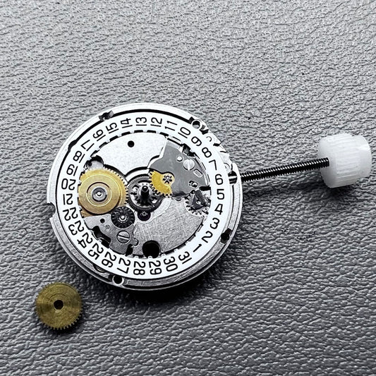 ETA 956.114 3 Hand Quartz Movement ETA955.114 Replacement White Dial