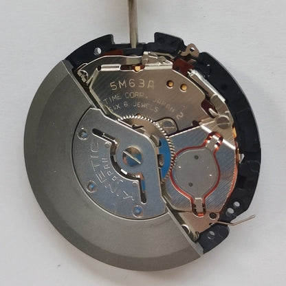 Original Japan Made Seiko 5M63A Quartz Movement Watch Repair Part