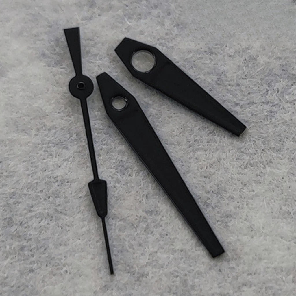 Modified Black Grey Watch Hands Fit NH35 NH36 7S26 7S36 4R35 4R36 Movement
