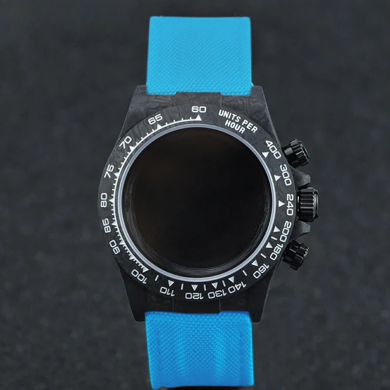 SEAGIS 38.0mm carbon fiber case VK63 popular nylon cowhide strap fastener