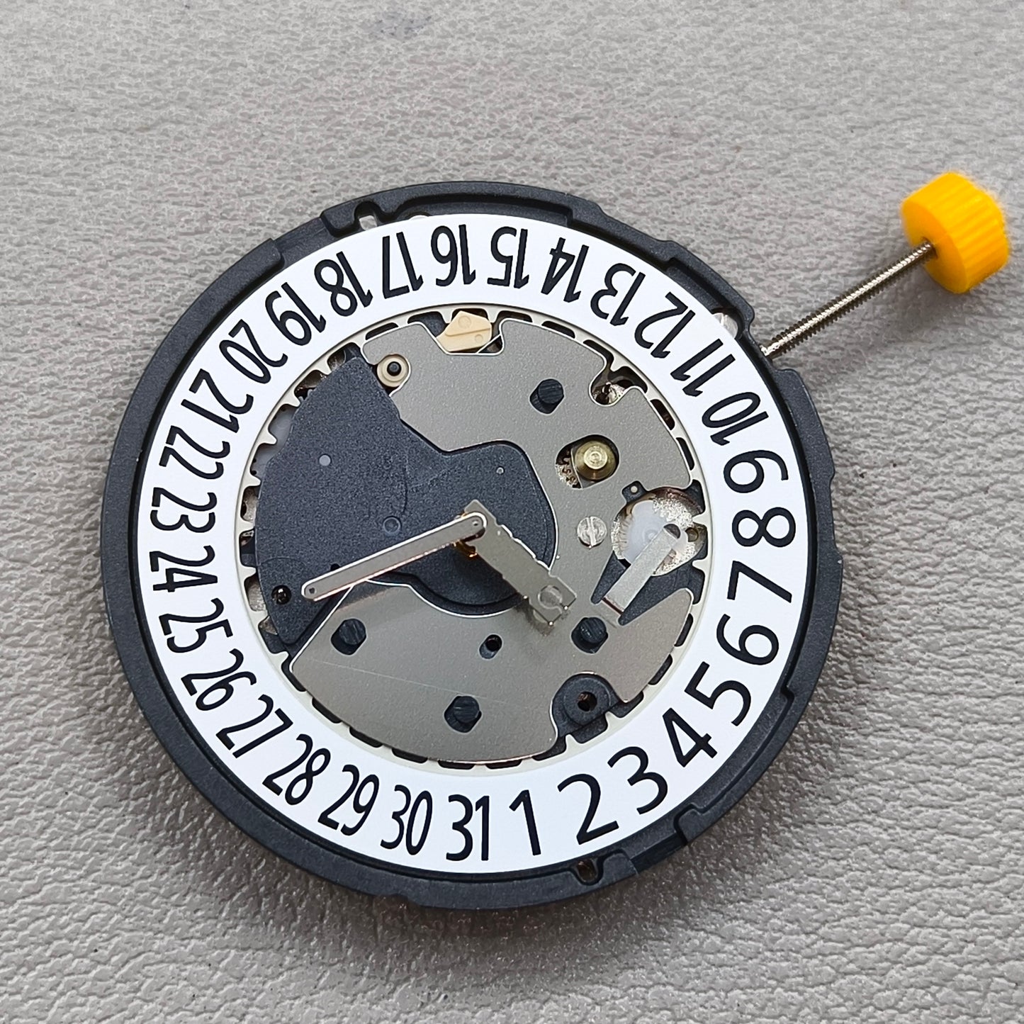 Swiss Ronda Z50 Quartz Movement 5 Hands Small Second@3@9 Date@6