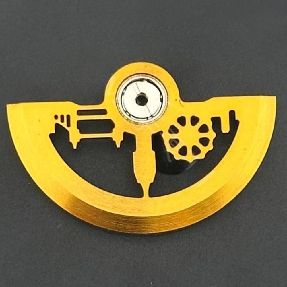 Modified Yellow City Theme Hollow Rotor Oscillating Weight for NH35 NH36 Movement