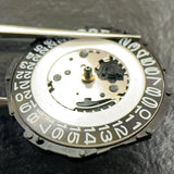 New Japan Made PC32A Quartz Movement Single Calendar Black Disk Date At 3 HCP2