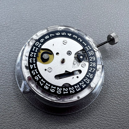 Swiss Genuine Black Dial ETA C01.211 Chronograph Mechanical Movement 1853