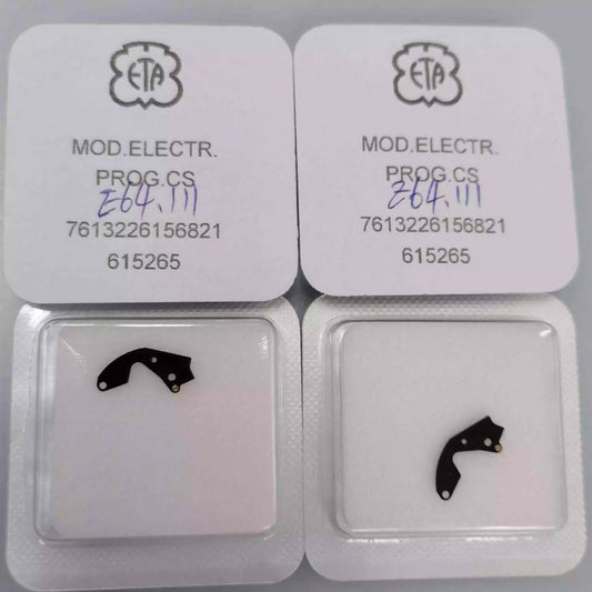Swiss Made ETA E63.111 E64.111 watch circuit board for precise movement repair and replacement.