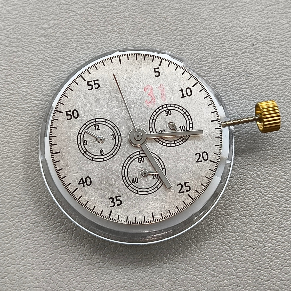 Chinese 7750 Chronograph Automatic Mechanical Movement Small Second@3/6/9