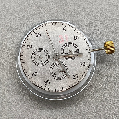 Chinese 7750 Chronograph Automatic Mechanical Movement Small Second@3/6/9