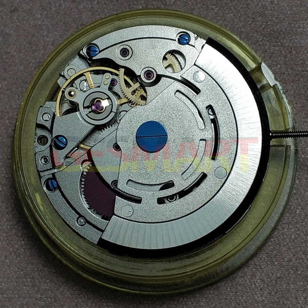 Asian Mingzhu GMT2813 automatic mechanical movement module for dual time zone watch accessories.