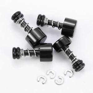 4pcs Black Watch Repair Push Buttons for Casio DW5600 Waterproof Stainless Steel Buttons