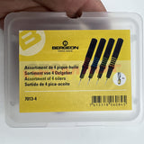 Bergeon 7013-4 Metal Dip Oilers Ergonomic Oil Grease Precision Applicator Set of