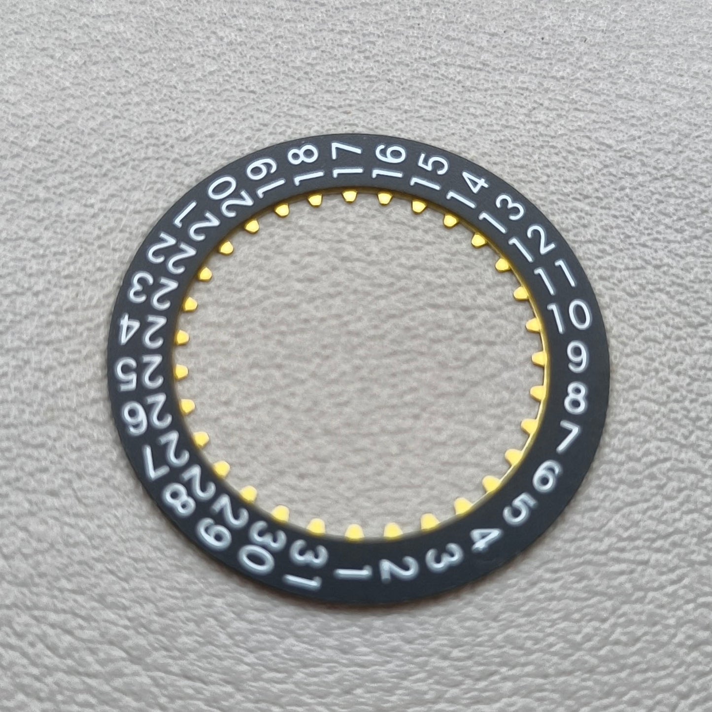 Black Date Disk Wheel Date Wheel Date@3 Generic for China Made 7750 Movement