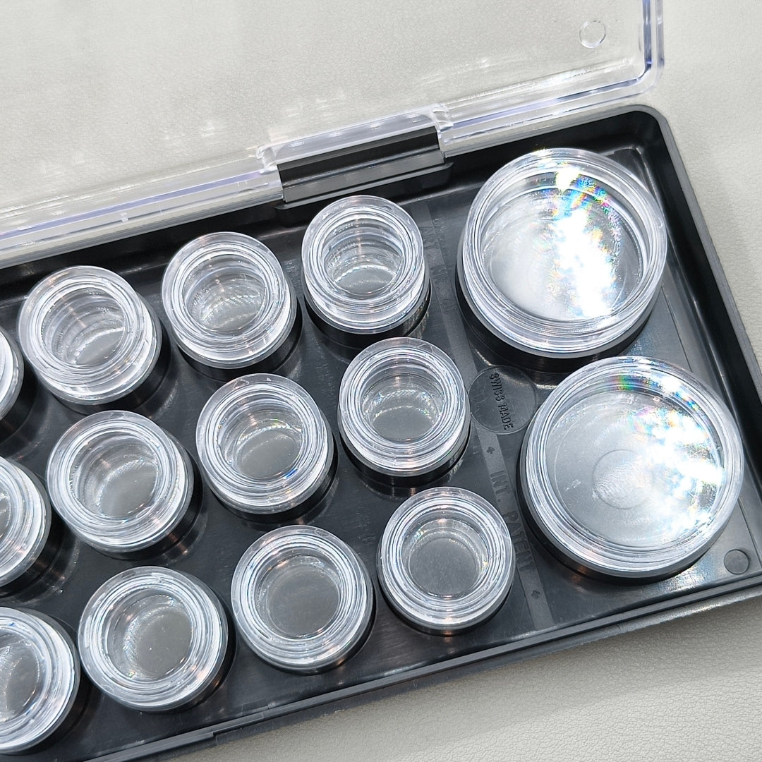 Swiss Bergeon 6088-D Storage Box Plastic With 21 Insert Boxes