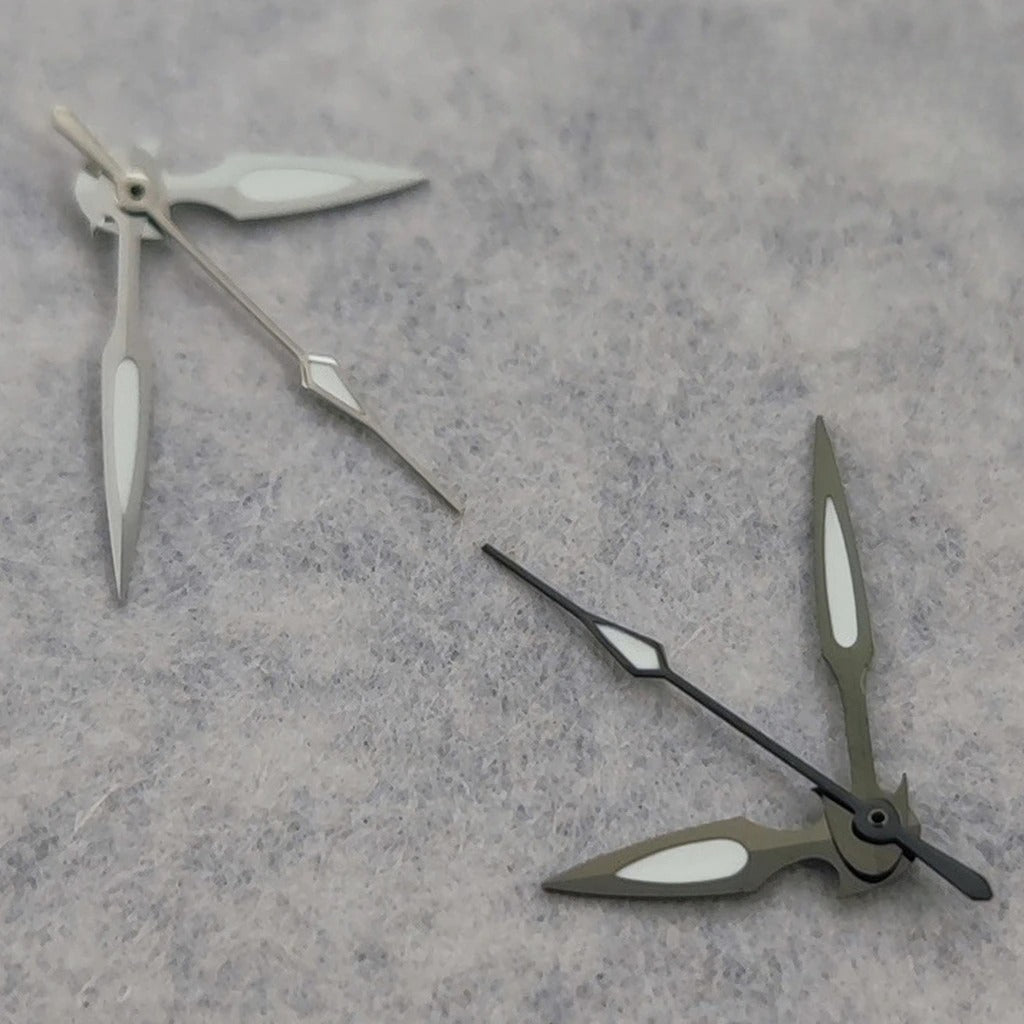 Green Luminous NH35 Watch Hands Pointers For NH34 NH35 NH36 4R 7S Movement