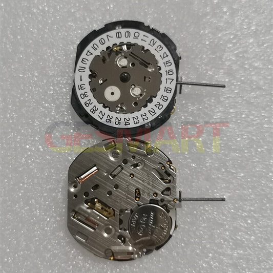 Japan-made Hattori Epson TMI YM62 quartz watch movement for precise repair and replacement parts.