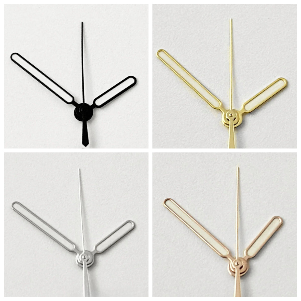 Silver Gold Watch Hands for NH35 NH36 7S26 4R35 4R36 Movement Green Luminous