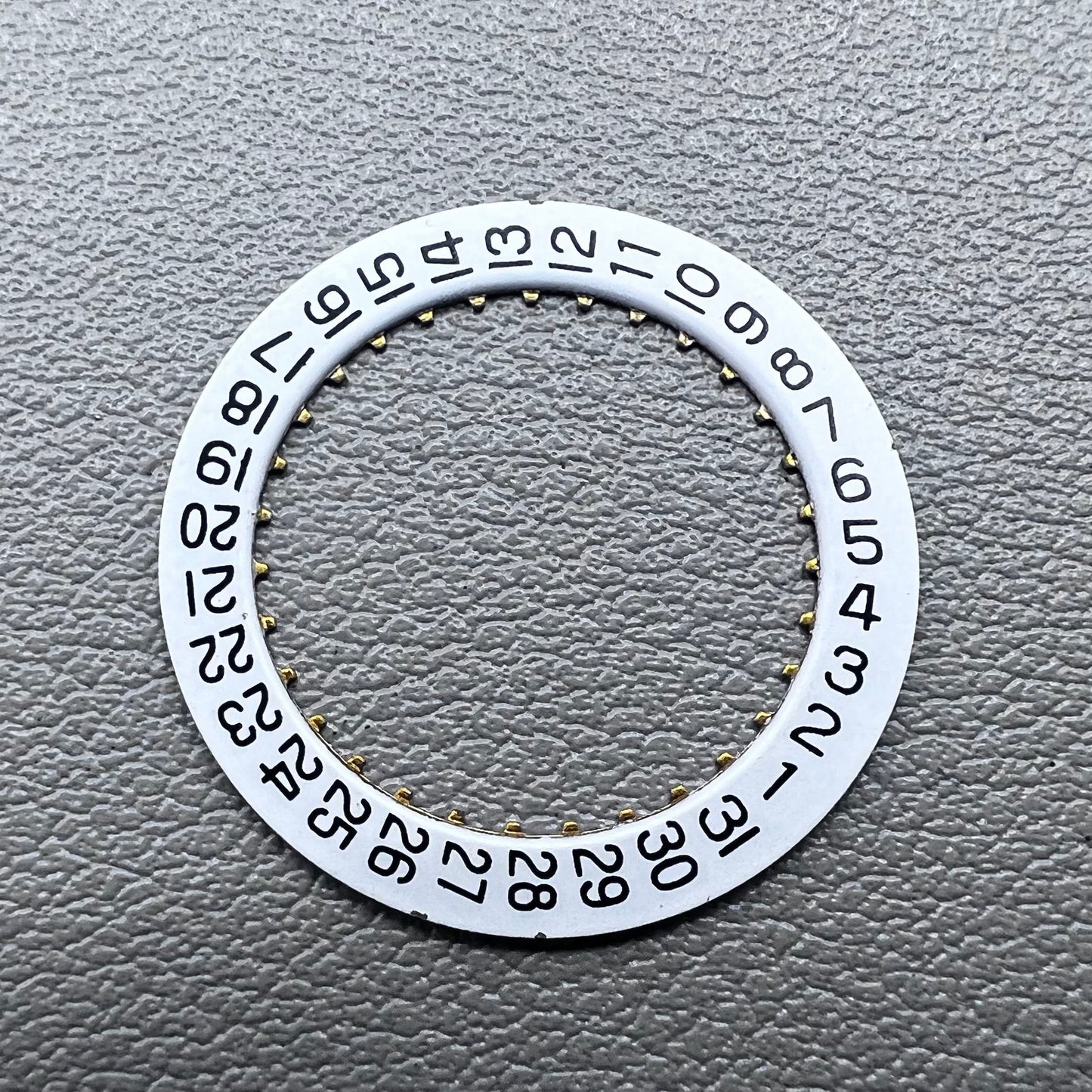 2 PIECES Date Disk Wheel Watch Day Dial Generic for ETA 2834 Movement