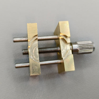 2 PIECES Watch Movement Holder Clamp Vise Copper Vintage Small & Big Size