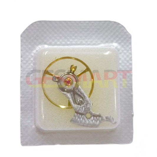 Carved balance wheel splint for Seagull ST2130 watch movement, precise spare part for repair.
