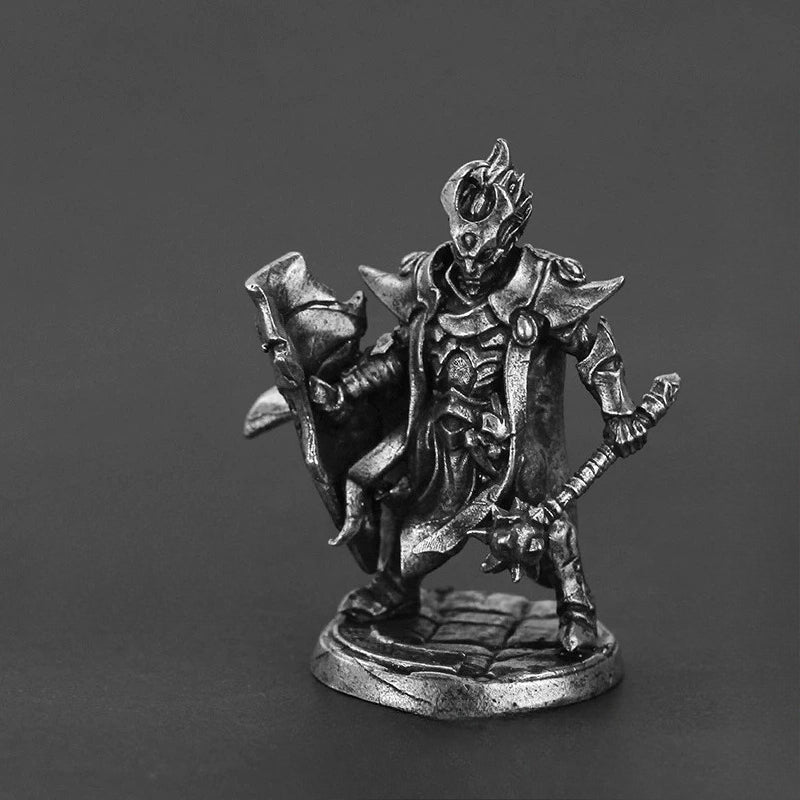 Ashen Spellbreaker Copper Miniature Figurine White Bronze Fantasy Wargame 202-4