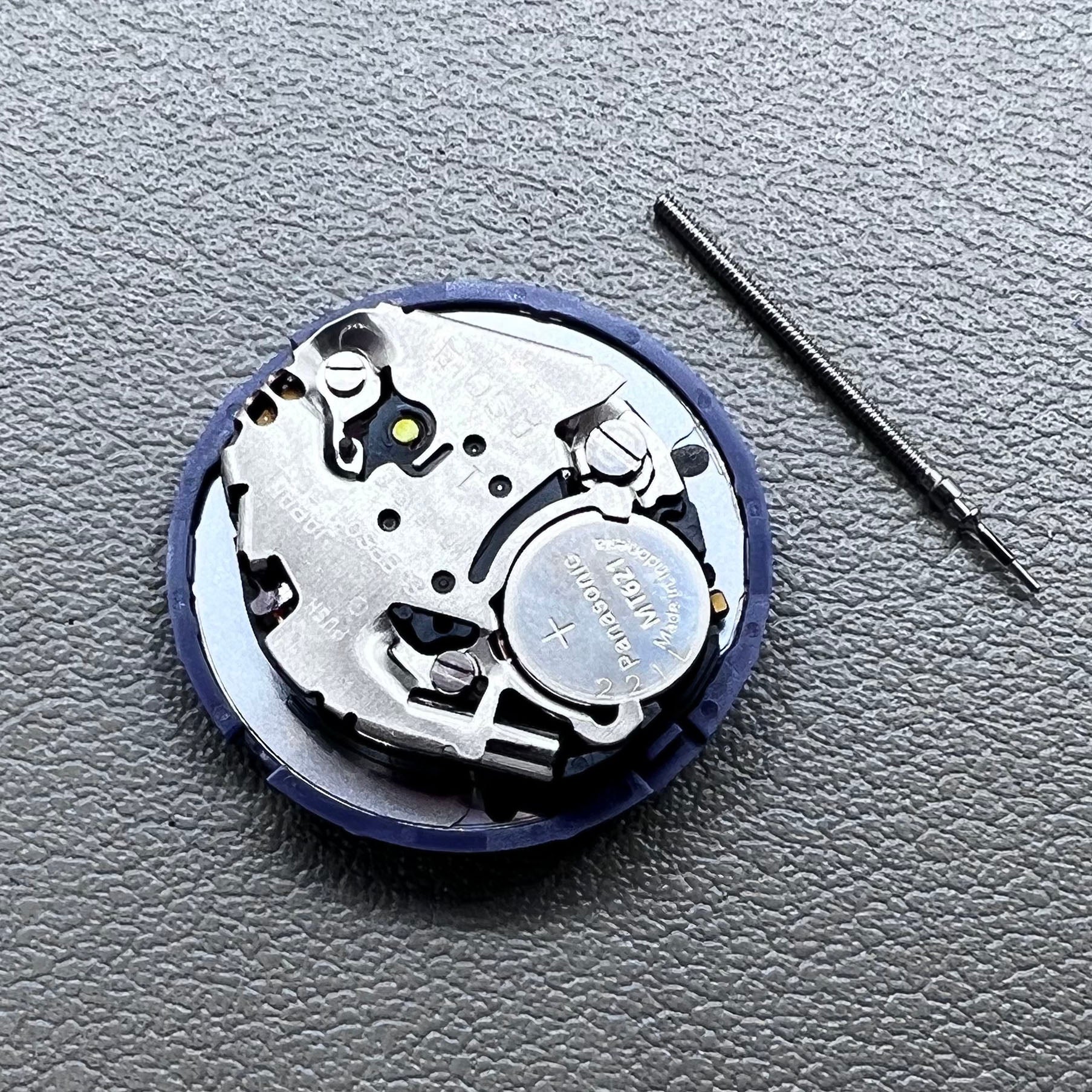 Epson AS01A solar watch movement with three hands, genuine Japan, ideal for precise timekeeping.