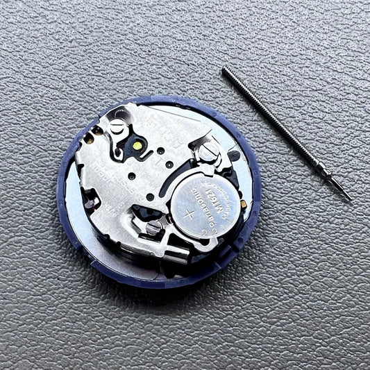Epson AS01A solar watch movement with three hands, genuine Japan, ideal for precise timekeeping.