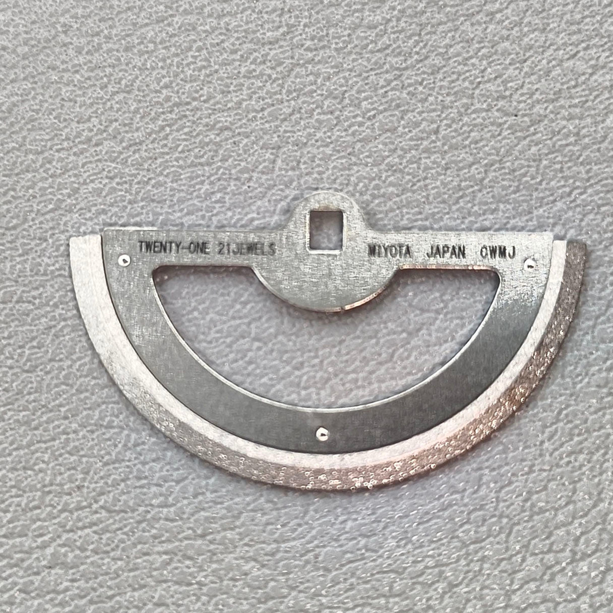 Silver Rotor Oscillating Weight Generic Fit For Miyota 8N24 Movement #570