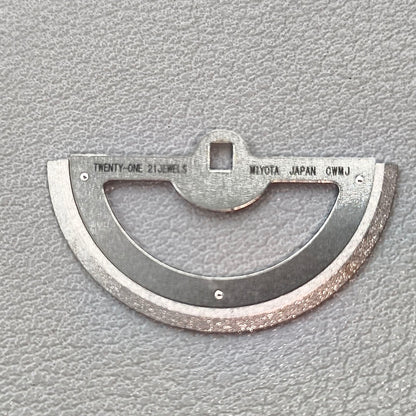 Silver Rotor Oscillating Weight Generic Fit For Miyota 8N24 Movement #570