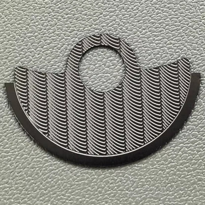 Black Vertical Diagonal Rotor Oscillating Weight Overlay Fit for NH35 NH36 7S26 4R35