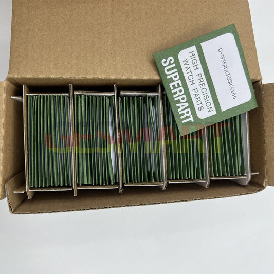 Kit de joints toriques étanches pour fond de montre, épaisseur 1,0 mm, 52 tailles, 260 pièces
