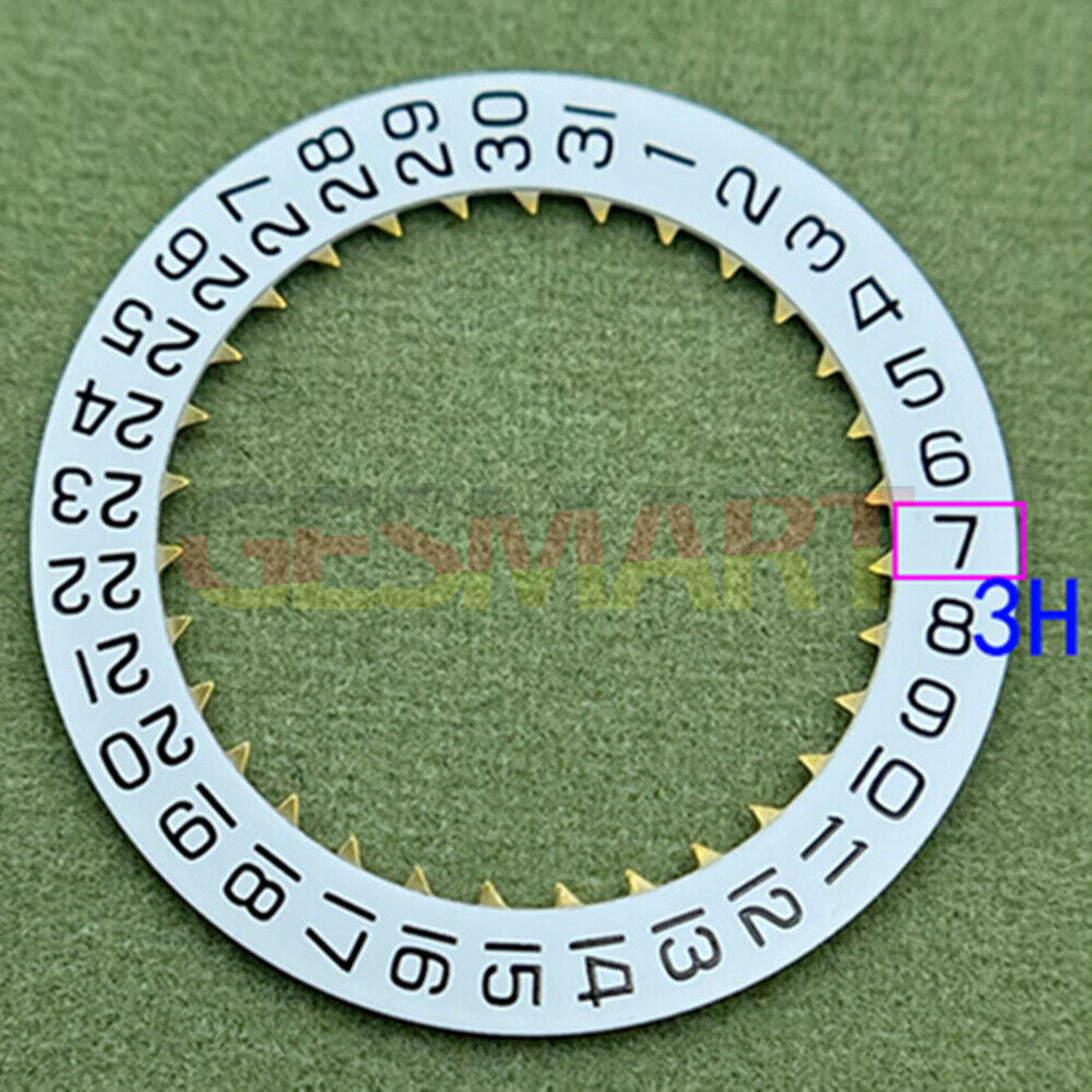 Date disk wheel for SA100 watch movement, essential repair part for accurate date display.
