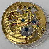 32.8mm China Made 7120 Golden Hollow Extra Large Automatic Mechanical Movement