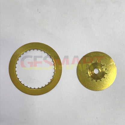 China Made 2846 2836-2 white week and date disk wheel for watch repair and replacement.