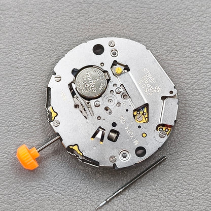 Japan Miyota JS05 Watch Quartz Movement Small Second @2@6@10 Date@6