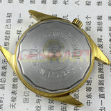 Qionghua Steel Manual Mechanical Men Watch 17 Jews Golden Dial Single Calendar