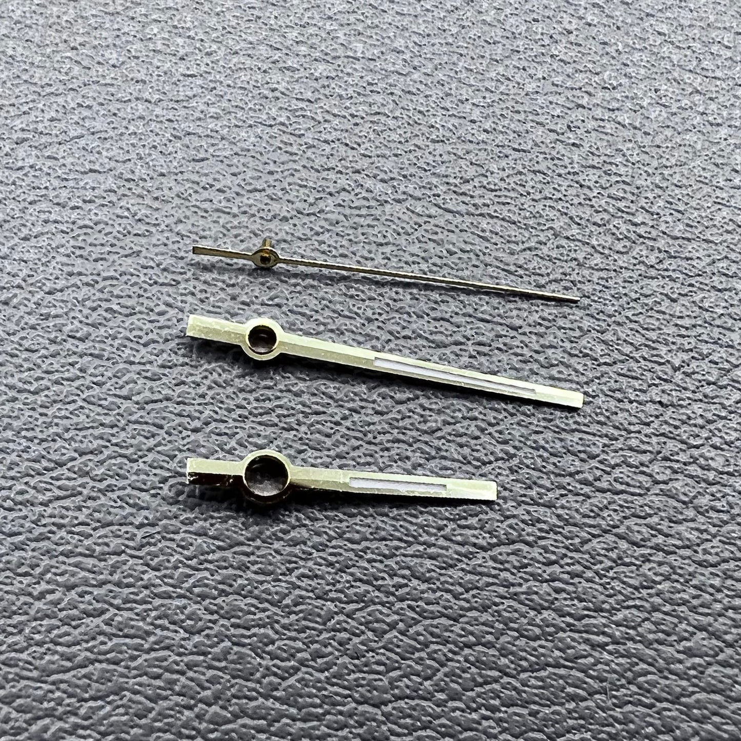 Green Lume Golden Trim Watch Hands for Miyota 8285 Movement Fit 31mm Watch Dial