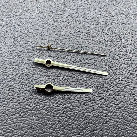 Green Lume Golden Trim Watch Hands for Miyota 8285 Movement Fit 31mm Watch Dial